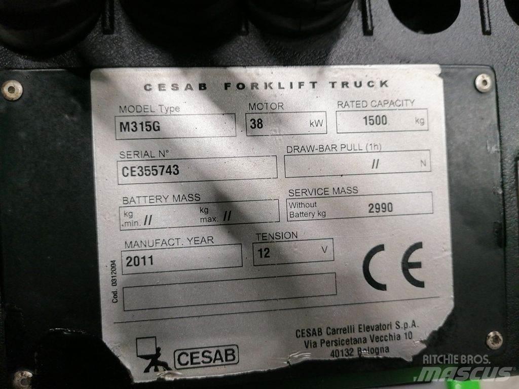 Cesab M315G شاحنات LPG
