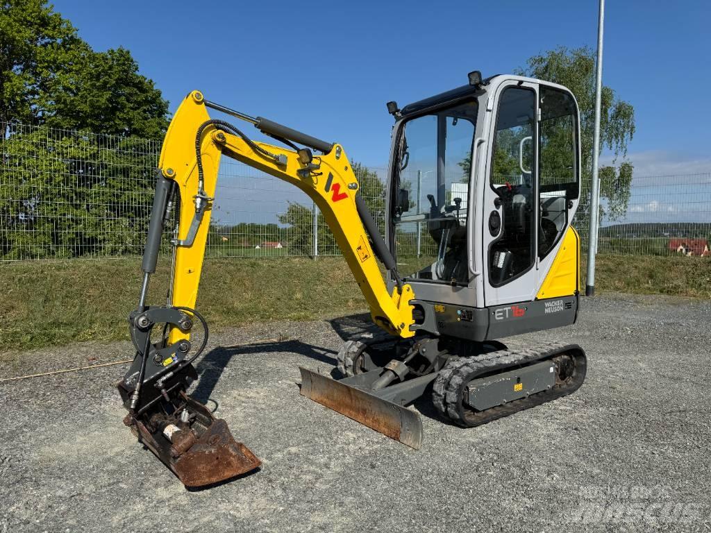 Wacker Neuson ET16 حفارات زحافة
