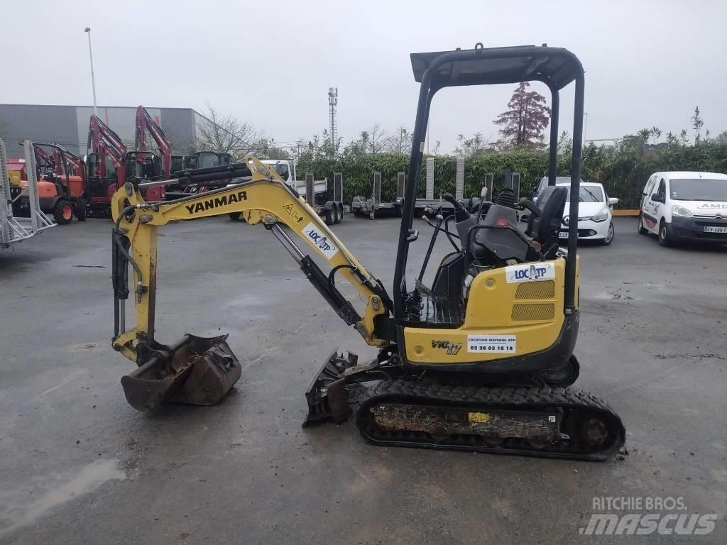 Yanmar Vio 17 U حفارات صغيرة أقل من 7 طن (حفارات صغيرة)