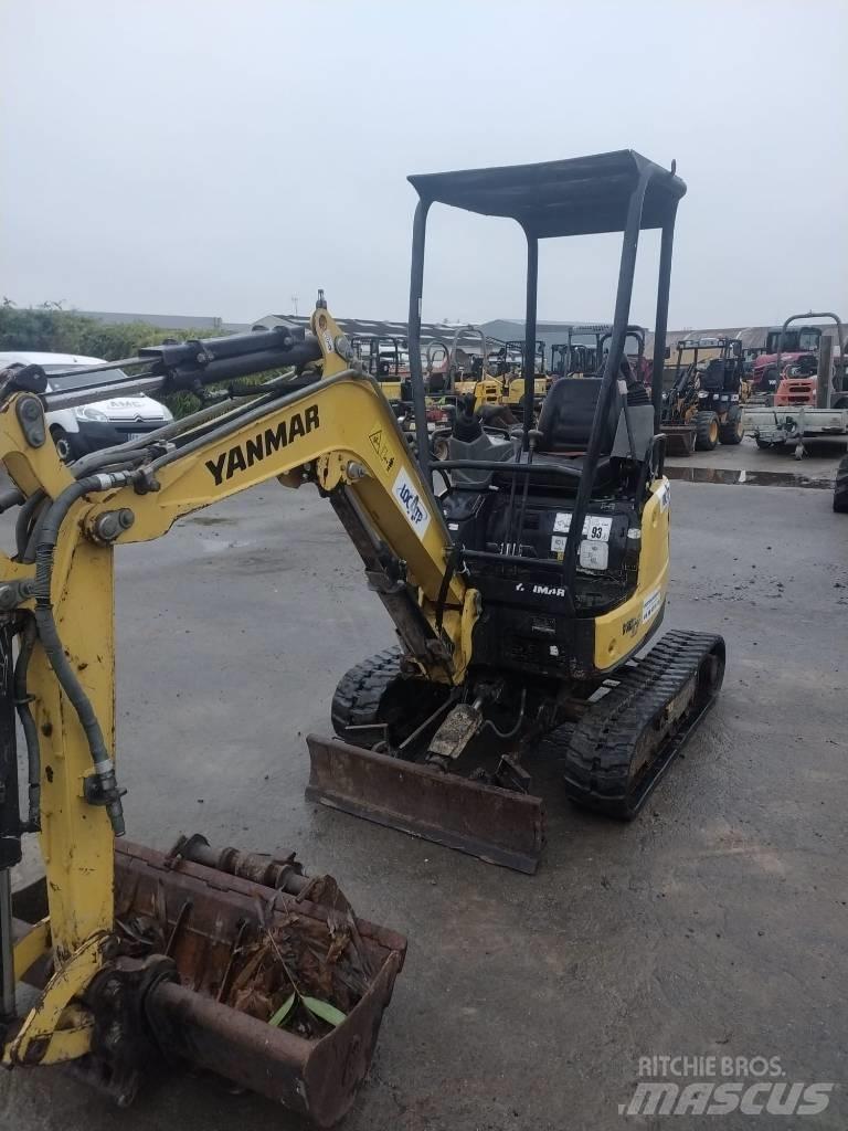 Yanmar Vio 17 U حفارات صغيرة أقل من 7 طن (حفارات صغيرة)