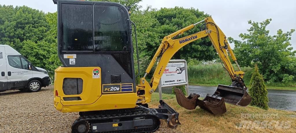 Komatsu PC20 R حفارات صغيرة أقل من 7 طن (حفارات صغيرة)