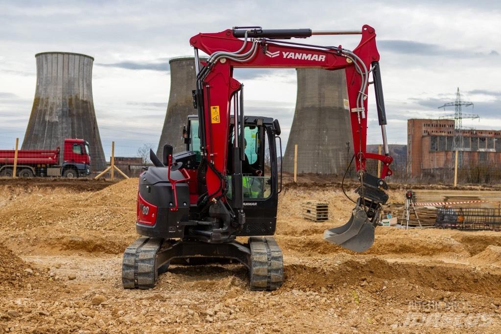 Yanmar VIO80-2PB حفارات وسط 7 طن - 12 طن