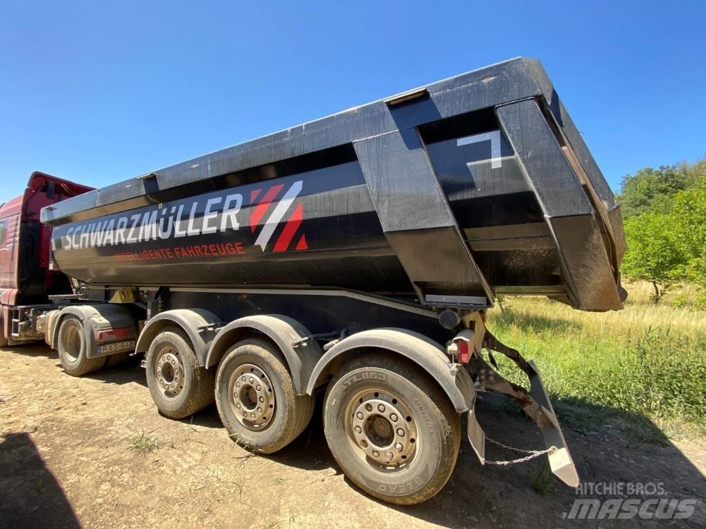 Schwarzmüller SK نصف مقطورات قلابة