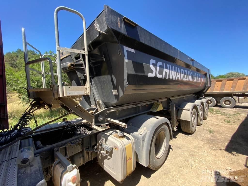 Schwarzmüller SK نصف مقطورات قلابة