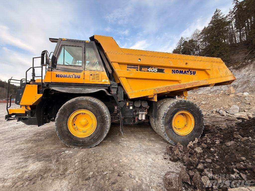Komatsu HD 405 - 8E0 شاحنات المخلفات الصلبة