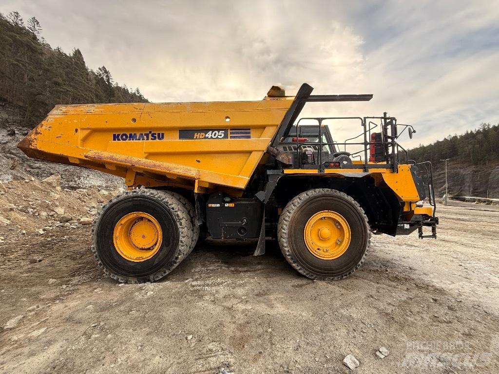 Komatsu HD 405 - 8E0 شاحنات المخلفات الصلبة