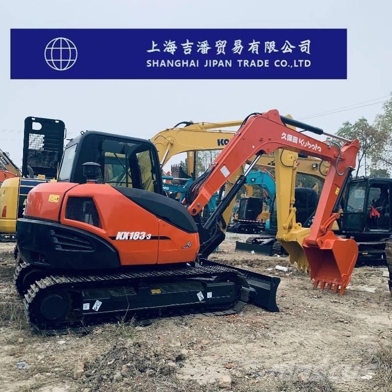 Kubota KX 183 حفارات صغيرة أقل من 7 طن (حفارات صغيرة)