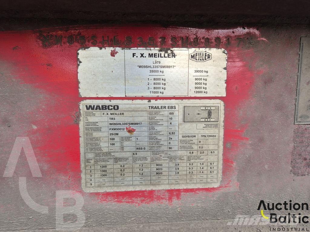 Meiller MHPS 41/3 نصف مقطورات بباب جانبي