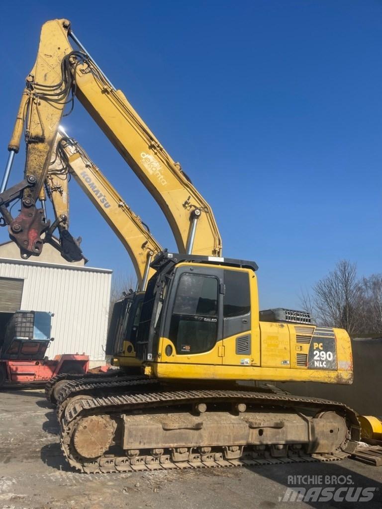 Komatsu PC 290 NLC-8 حفارات زحافة