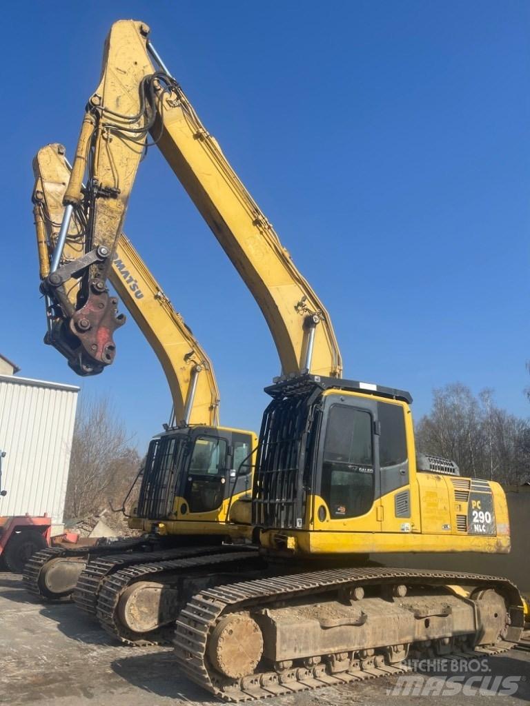 Komatsu PC 290 NLC-8 حفارات زحافة