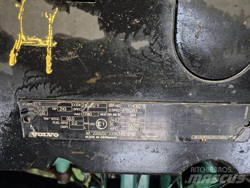 Volvo D7F 240-EUV محركات