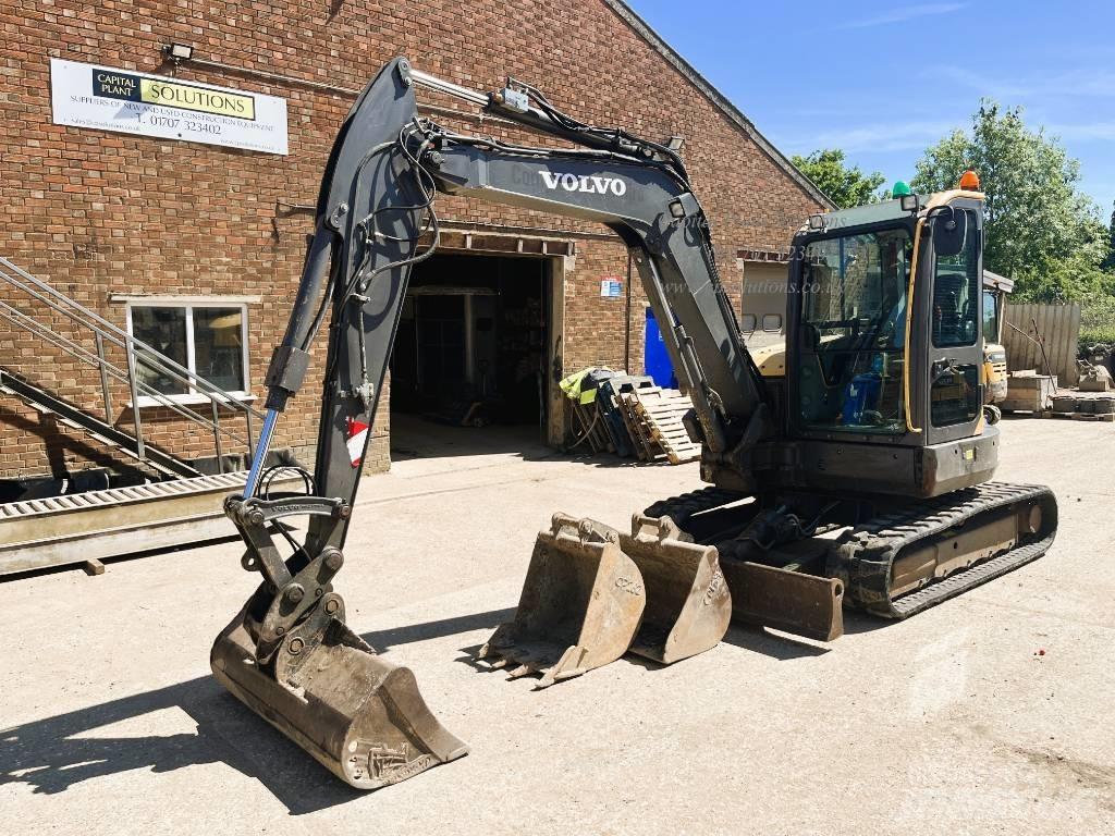 Volvo ECR 58 D حفارات صغيرة أقل من 7 طن (حفارات صغيرة)