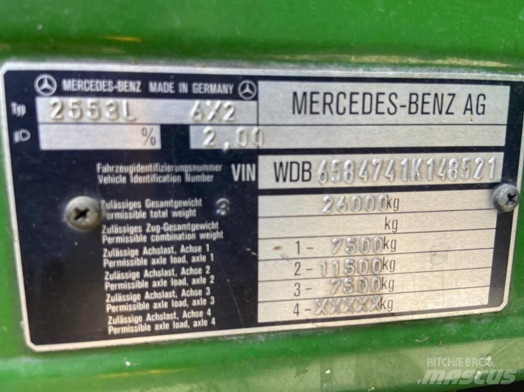 Mercedes-Benz 2553L شاحنات بدرجة حرارة قابلة للضبط