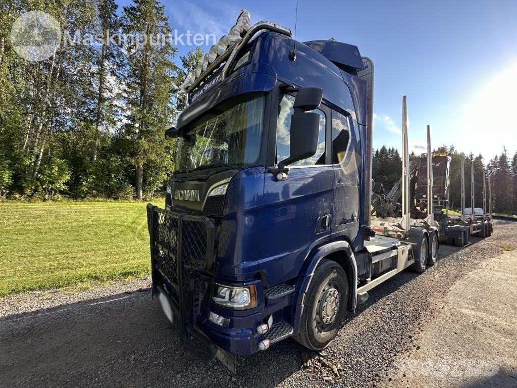 Scania R 650 شاحنات أشجار