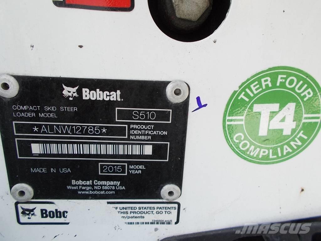 Bobcat S510 لوادر انزلاقية التوجيه