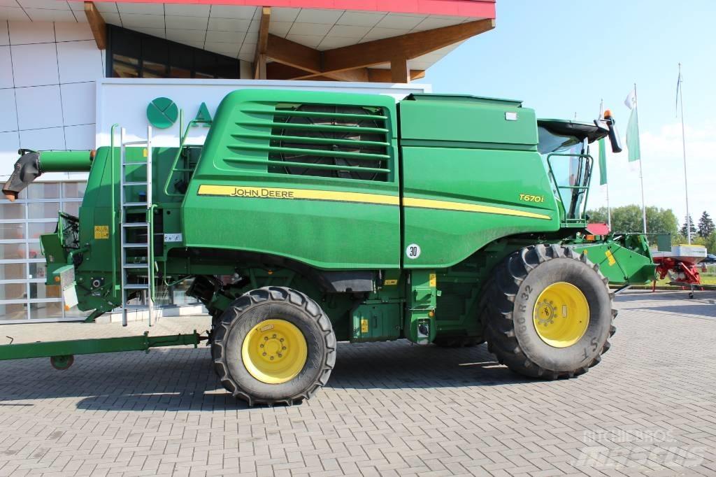 John Deere T 670 i حصادات