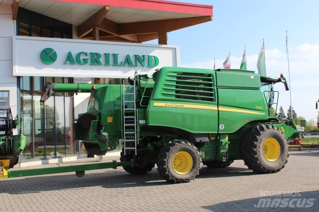 John Deere T 670 i حصادات