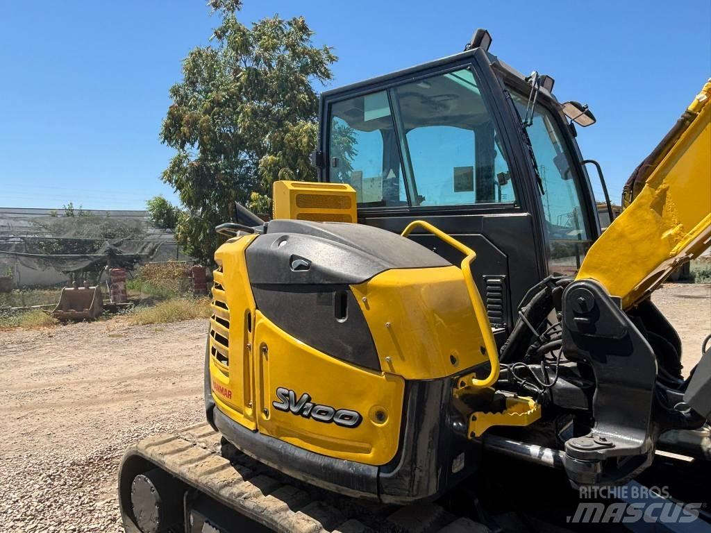Yanmar SV 100-1 حفارات وسط 7 طن - 12 طن