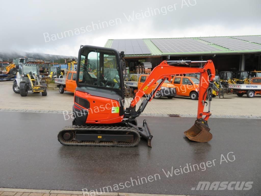 Kubota U 27-4 حفارات صغيرة أقل من 7 طن (حفارات صغيرة)