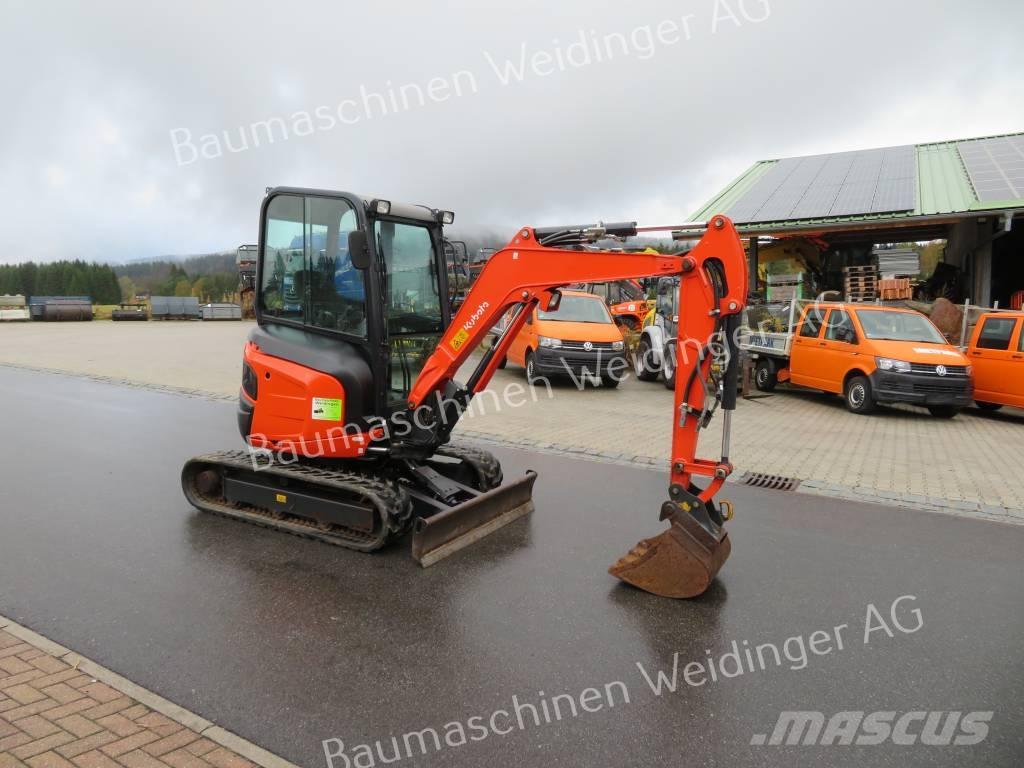 Kubota U 27-4 حفارات صغيرة أقل من 7 طن (حفارات صغيرة)