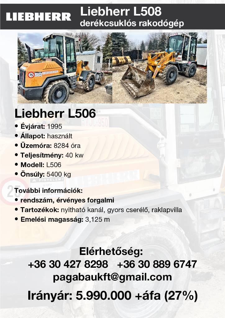 Liebherr L506 لوادر بعجل