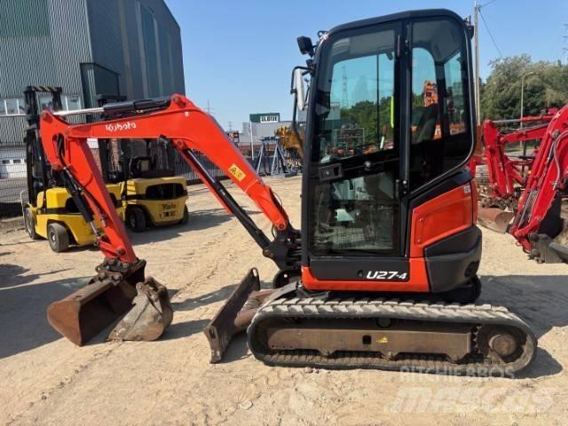 Kubota U 27-4 حفارات صغيرة أقل من 7 طن (حفارات صغيرة)