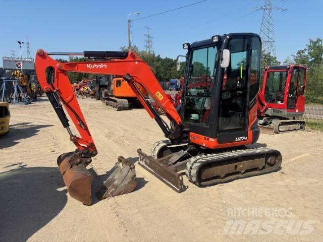 Kubota U 27-4 حفارات صغيرة أقل من 7 طن (حفارات صغيرة)