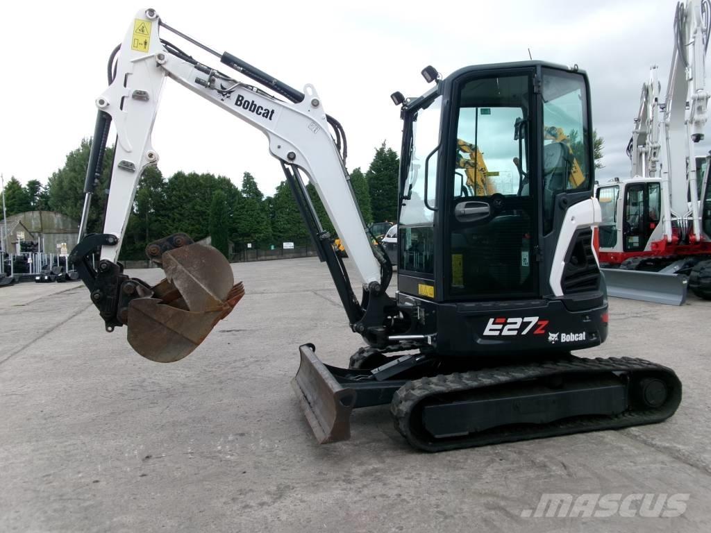 Bobcat E 27z حفارات صغيرة أقل من 7 طن (حفارات صغيرة)