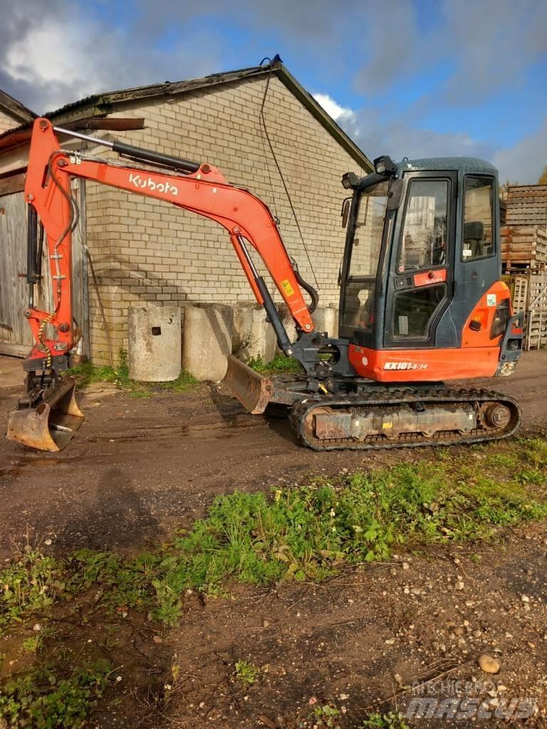 Kubota KX101-3ALFA4 حفارات صغيرة أقل من 7 طن (حفارات صغيرة)