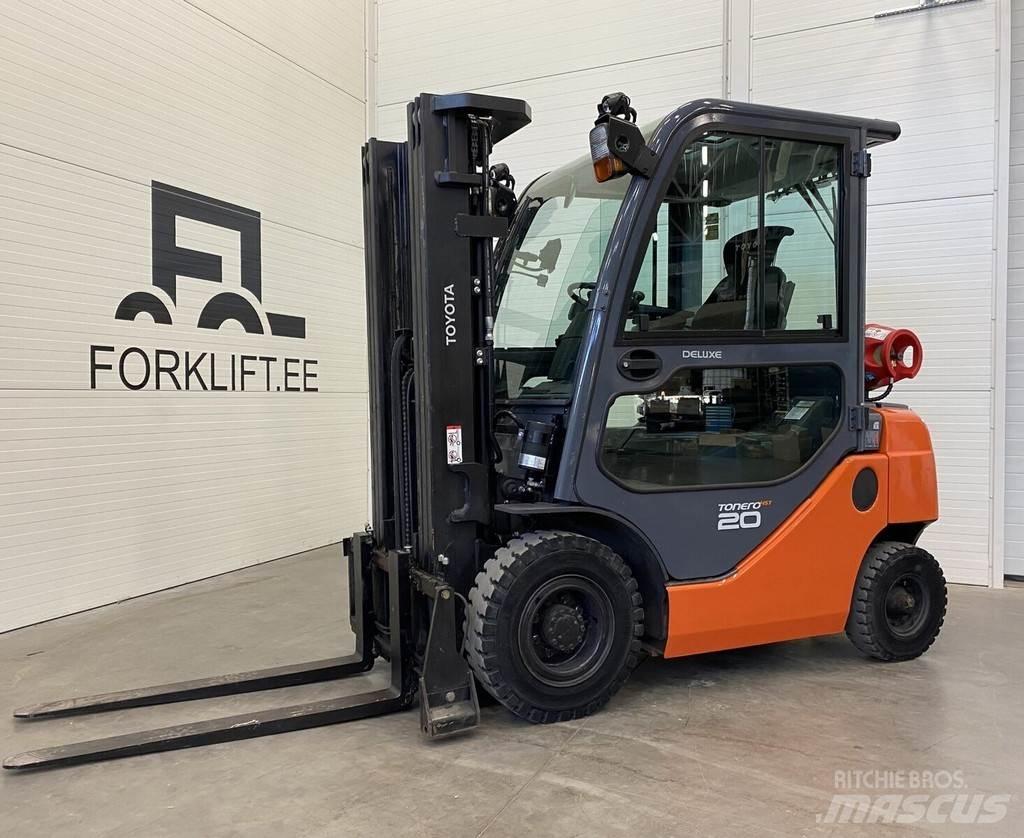 Toyota 06-8FG20F شاحنات LPG