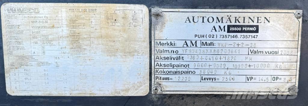 AM VKP-2+2-38 مقطورات قابلة للفك