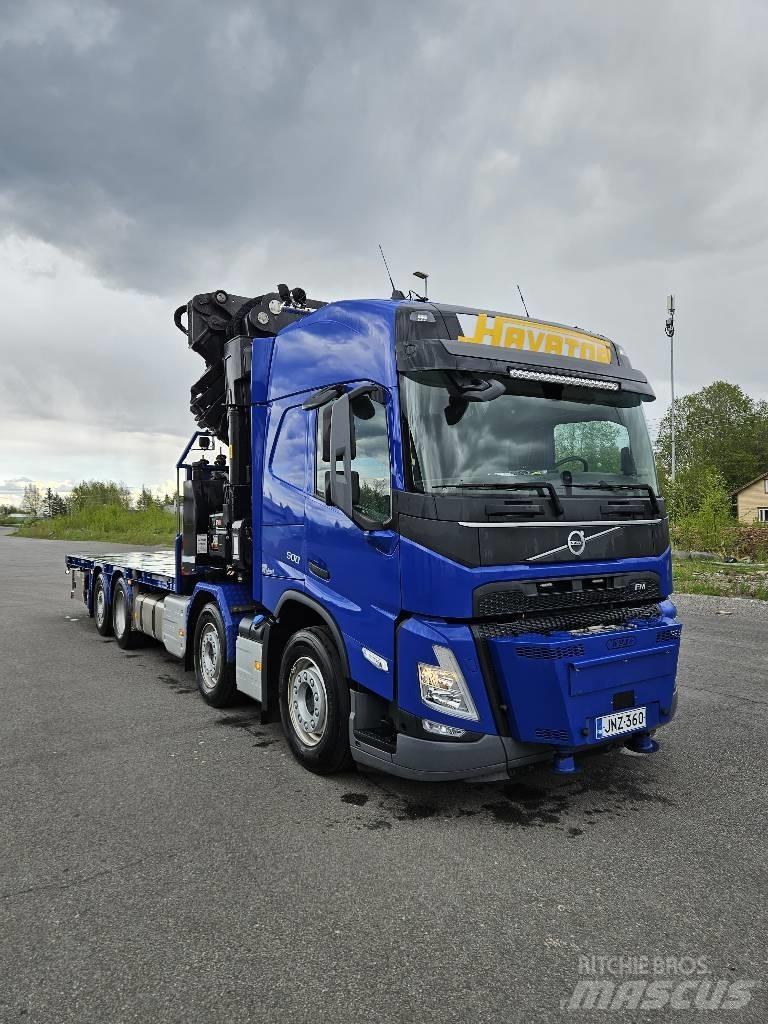 Volvo FM 500 شاحنات الرافعات