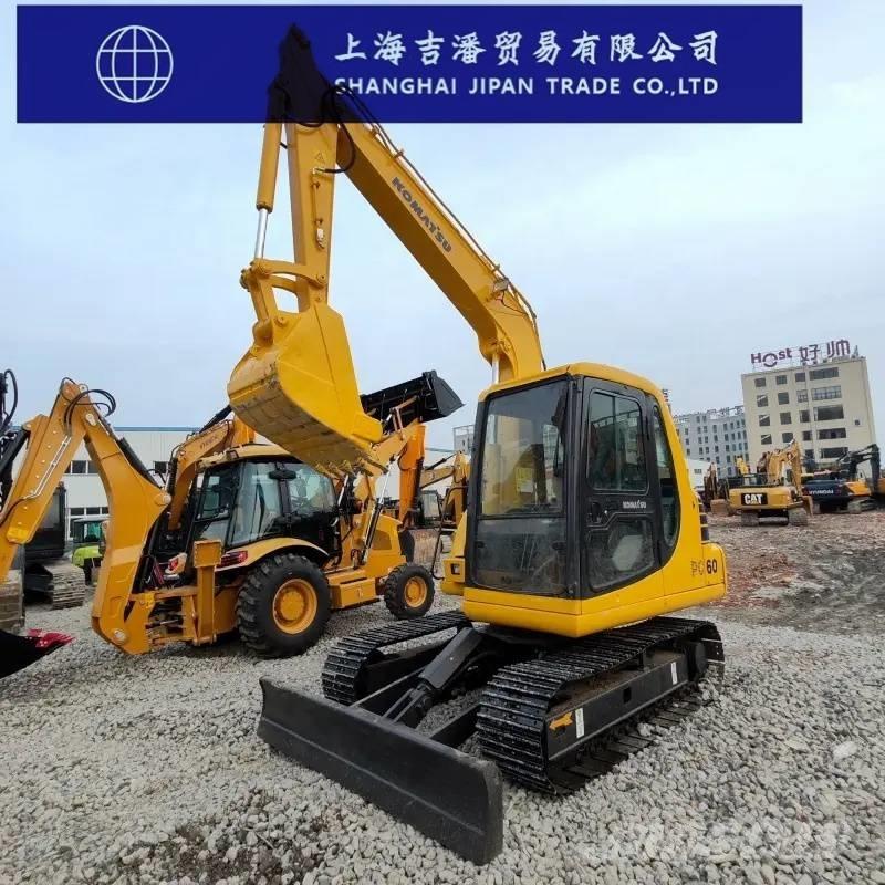 Komatsu PC 60 حفارات زحافة