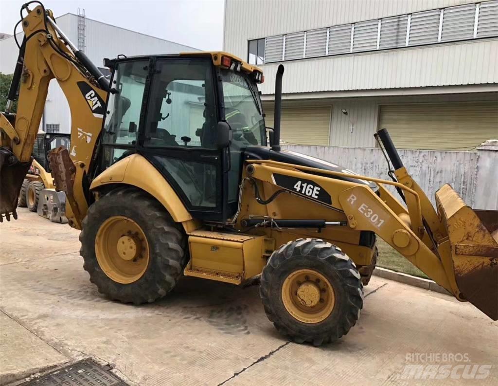 CAT 416E لوادر ذات جرافات عكسية