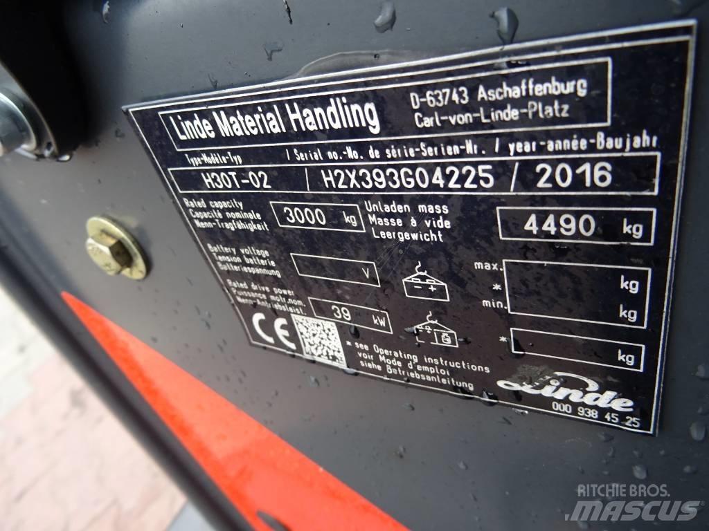 Linde H30T-02 شاحنات LPG