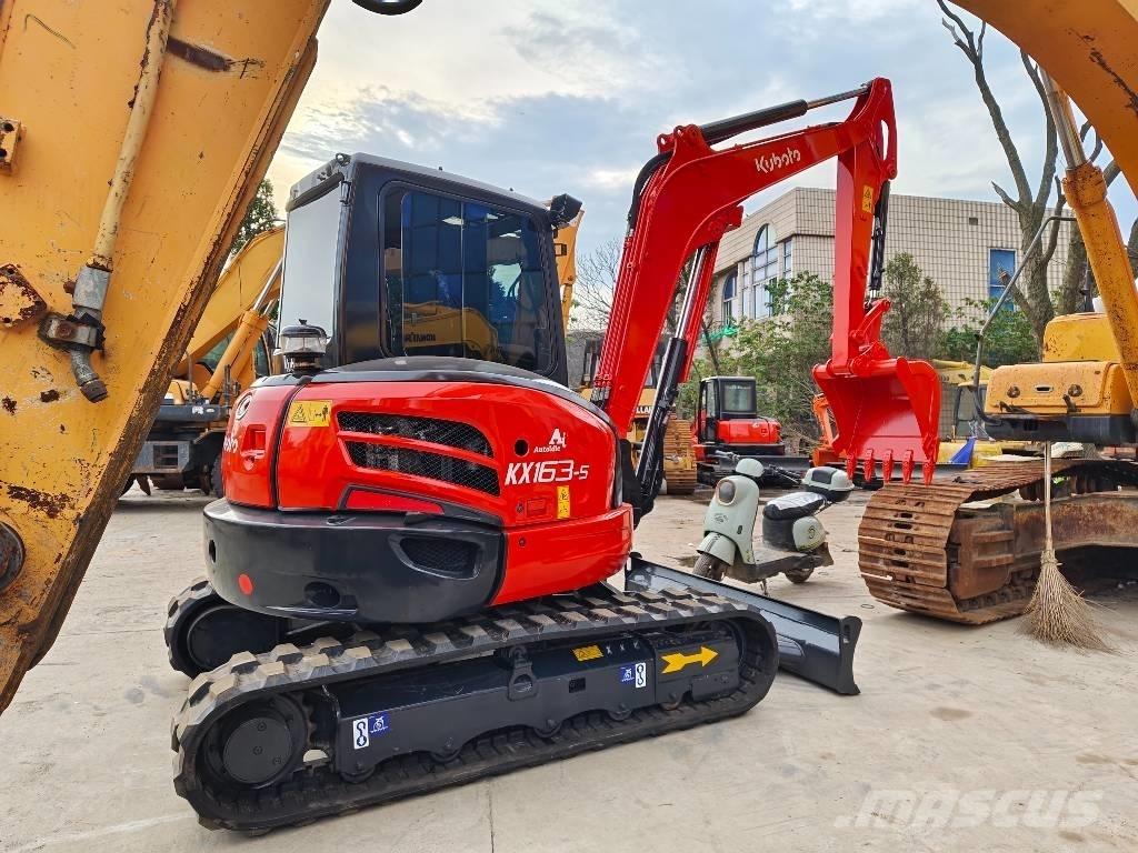 Kubota KX 163-5 حفارات صغيرة أقل من 7 طن (حفارات صغيرة)