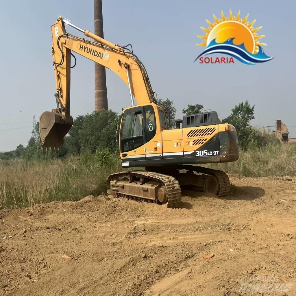 Hyundai R 305LC-9T حفارات زحافة