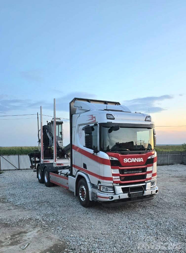 Scania R 540 شاحنات الرافعات