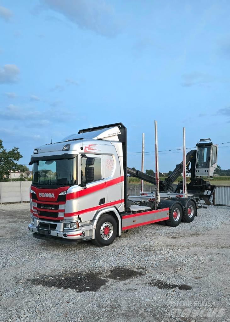 Scania R 540 شاحنات الرافعات