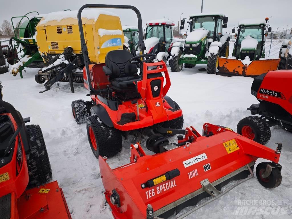 Kubota F 391 ركوب الحشائش