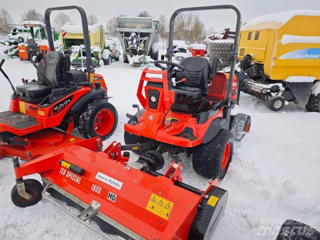 Kubota F 391 ركوب الحشائش