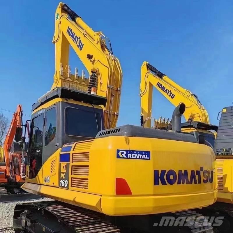 Komatsu PC 160 حفارات زحافة