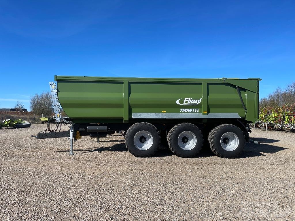 Fliegl TMK 386 Fox مقطورات قلابة