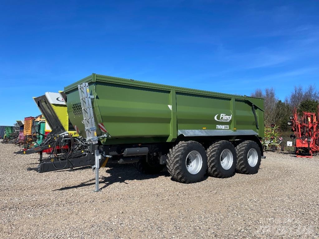 Fliegl TMK 386 Fox مقطورات قلابة