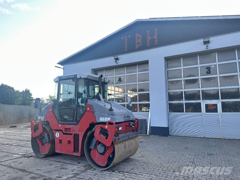 Hamm DV 65 VO مداحل ثنائية الاسطوانة