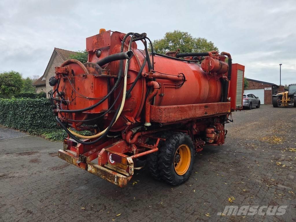 Ton 7m³ صهاريج الملاط