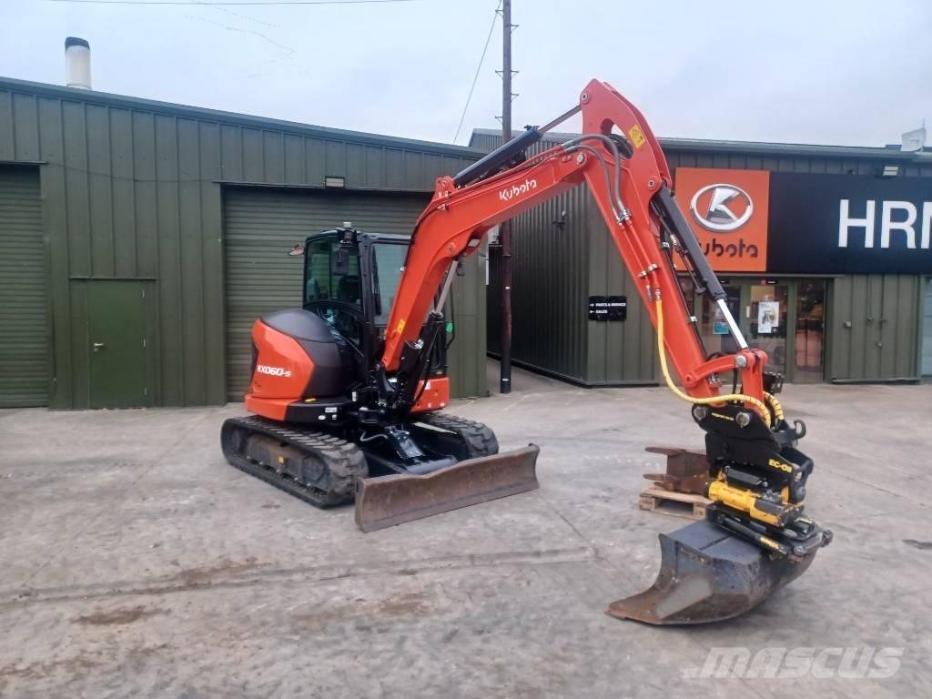 Kubota KX 060-5 حفارات صغيرة أقل من 7 طن (حفارات صغيرة)