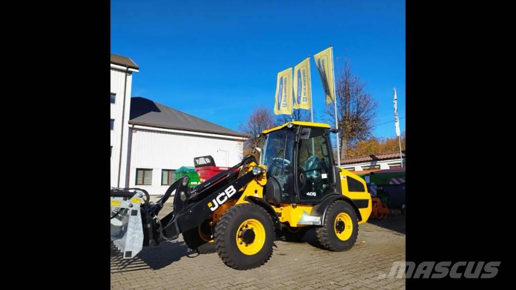JCB 406 لوادر وحفارات أمامية