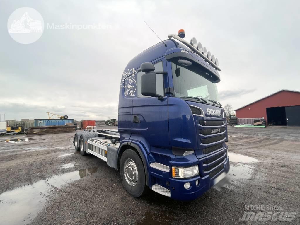 Scania R 560 LB شاحنات الرافعات الخطافية