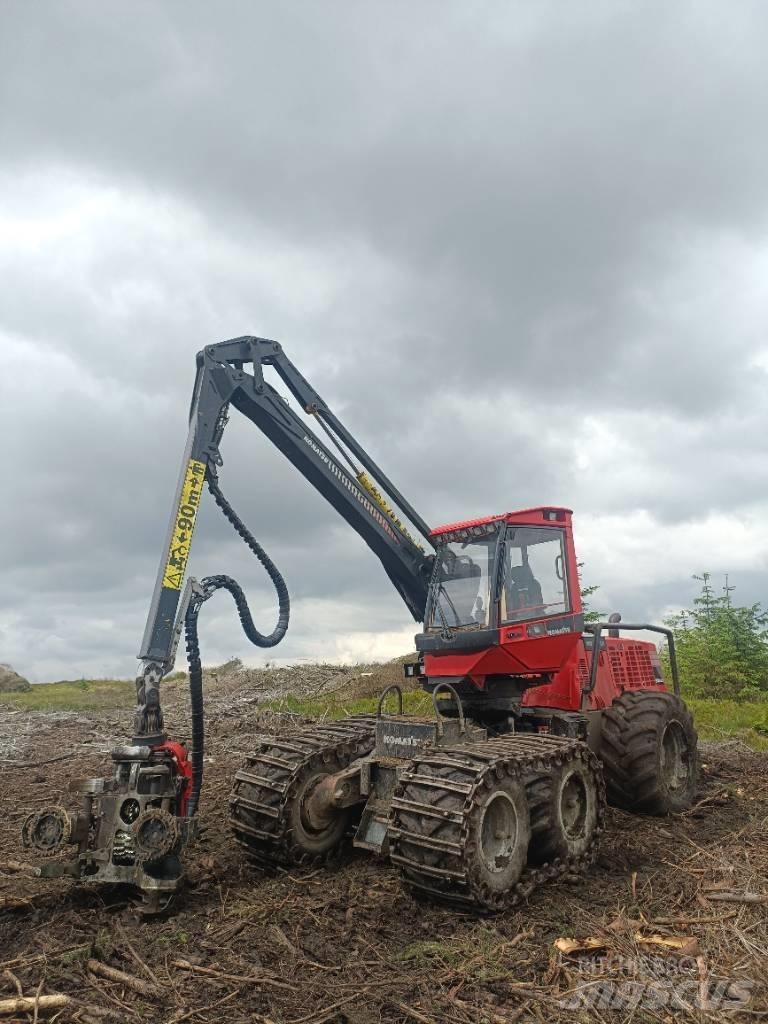 Komatsu 901 TX.1 حصادات
